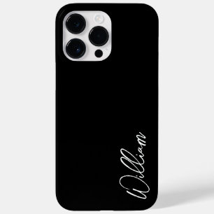 Modern Script Personalised Name Case-Mate iPhone C 14 Pro Max Case