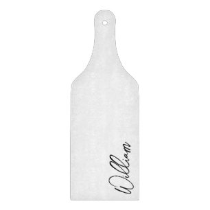 Modern Script Personalised Name Cutting Board