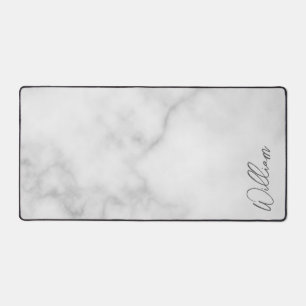 Modern Script Personalised Name Desk Mat
