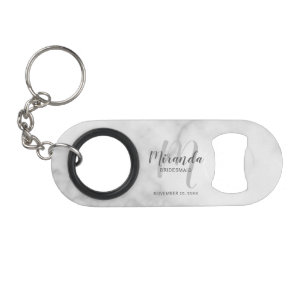 Modern Script Personalized Bridesmaid