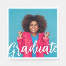 Modern Script Photo Graduation 
