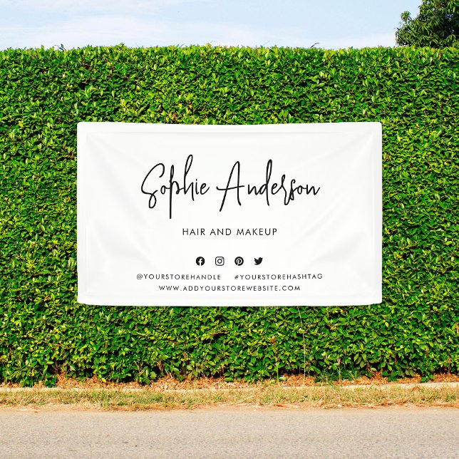 Modern Script Social Media Branding Marketing Banner (Creator Uploaded)