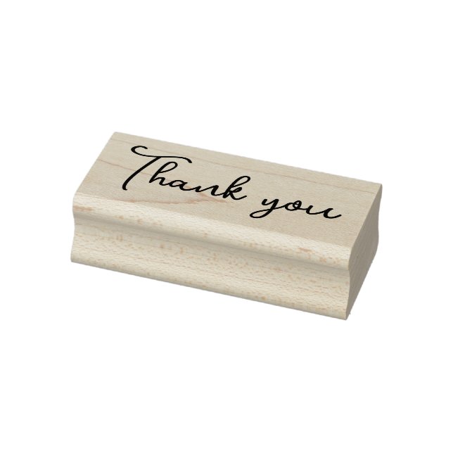 Modern Script Thank You Self-inking Stamp (Stamp)