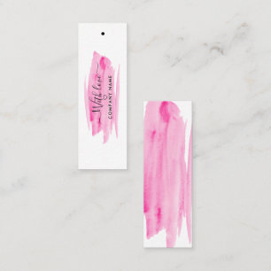 Modern Script Watercolor Brushstroke Gift Tags