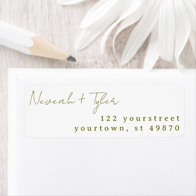 Modern Script Wedding (Insitu)