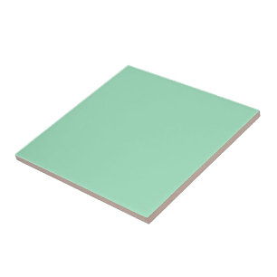 Modern Seafoam Green Plain Solid Colour Tile