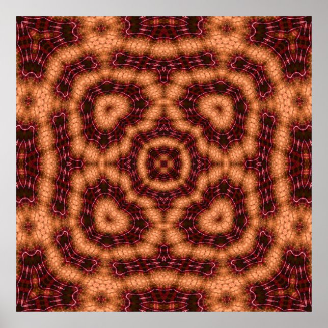 Modern seamless wallpaper tiles patternabstract,an poster (Front)