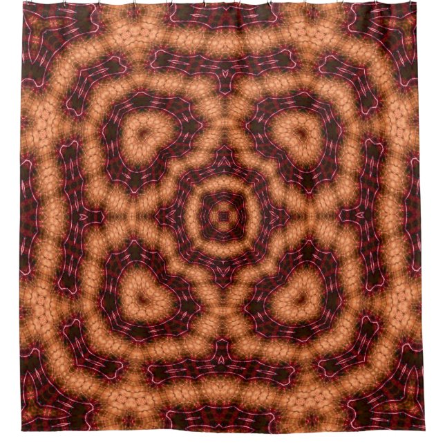 Modern seamless wallpaper tiles patternabstract,an shower curtain (Front)