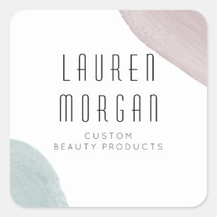 Modern Serenity   Monogram Sticker