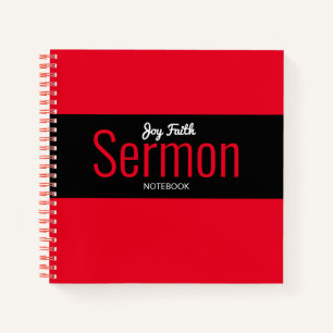 Modern Sermon Notebook