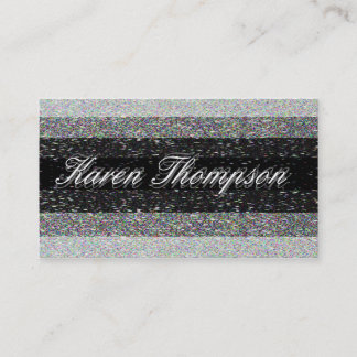 Modern Shades of Grey Business Card
