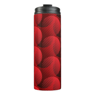 Modern shapes geometric seamless pattern thermal tumbler