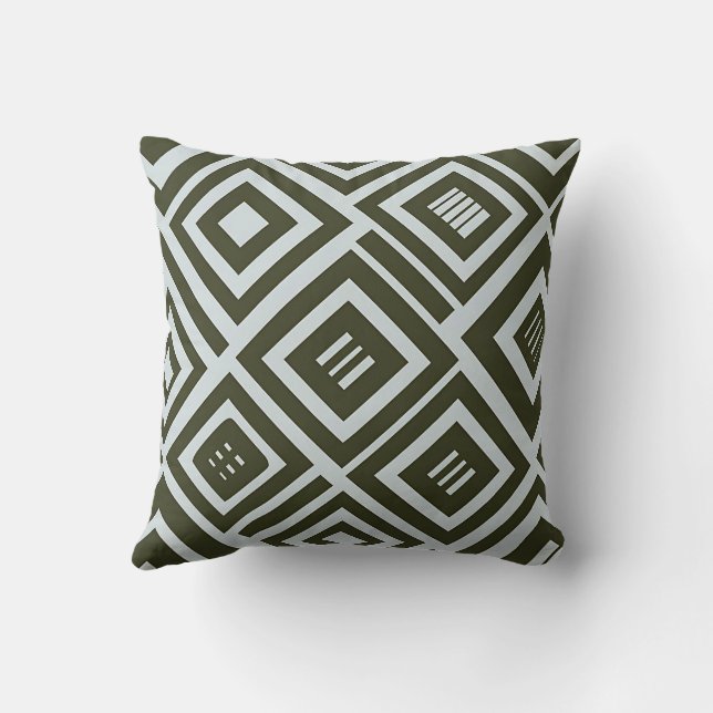 Modern Shapes: The Art of Geometric Design Cushion (Back)
