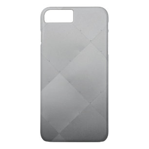 Modern Shiny Chequered Metal Grey Case-Mate iPhone Case
