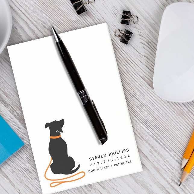 Modern Silhouette Dog Post-it Notes (Modern Silhouette Dog Post-it Notes)