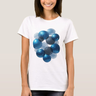 Modern Silver BLUE STARS Quote Shirt