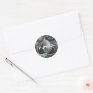 Modern silver mercury liquid abstract painting classic round sticker