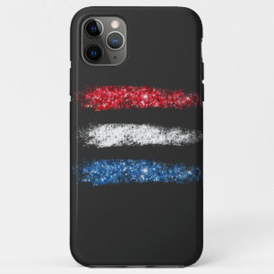 *~* Modern Simple - Abstract American Flag Case-Mate iPhone Case