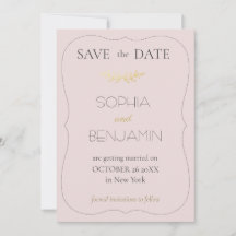 Modern Simple And Minimalist Wedding Dusty Rose 