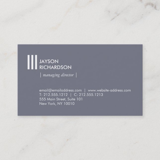 Modern Simple Architecture, Construction, Design 1 Business Card (Front)