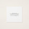 Modern Simple Beauty Salon Appointment Card