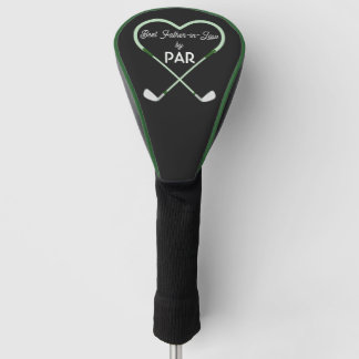 Modern Simple Best Father-in- Law by Par Golf Head Cover