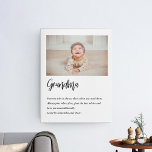 Modern Simple Best Grandma Ever Best Beauty Gift Canvas Print<br><div class="desc">"Modern Simple Best Grandma Ever Best Beauty Gift" is a beautiful and thoughtful gift that any grandma would love to receive. This unique gift combines a personalised photo collage with the heartwarming message "Best Grandma Ever" to create a meaningful and personalised keepsake. The photo collage can be customised with your...</div>