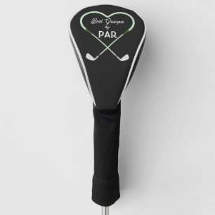 Modern Simple Best Granpa by Par Golf Head Cover