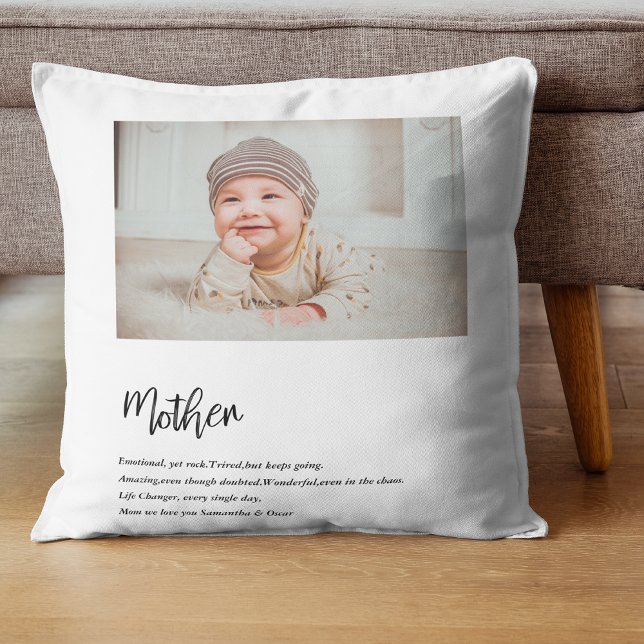 Modern Simple Best Mother Ever Best Beauty Gift Cushion (Creator Uploaded)