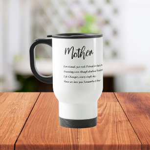 Modern Simple Best Mother Ever Best Beauty Gift Travel Mug