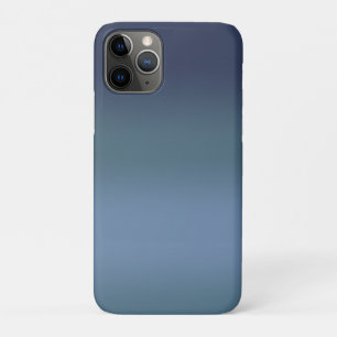 Modern Simple Blue navy Gradient Colour Case-Mate iPhone Case