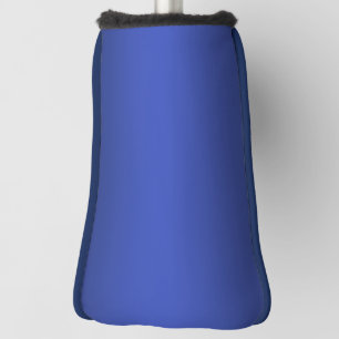Modern Simple Blue navy Gradient Colour Golf Head Cover