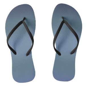 Modern Simple Blue navy Gradient Colour Jandals