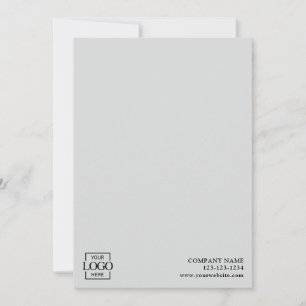 Modern Simple Business Logo Professional Editable Card