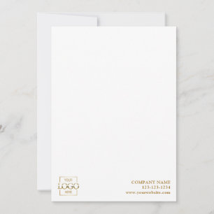 Modern Simple Business Logo Professional Editable Card