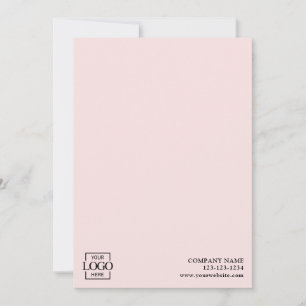 Modern Simple Business Logo Professional Editable Card