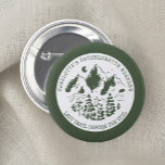Modern Simple Camping Weekend Bachelorette Party 6 Cm Round Badge<br><div class="desc">Modern Simple Camping Weekend Bachelorette Party button</div>