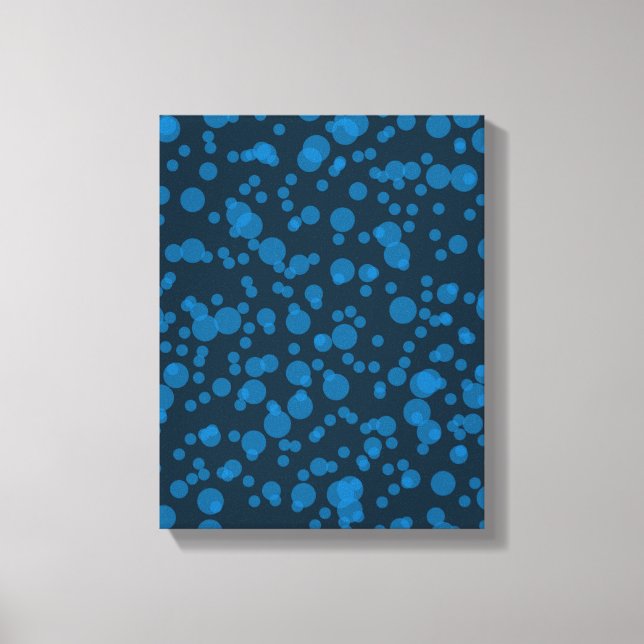 Modern, simple celebration concept graphic art canvas print (Front)