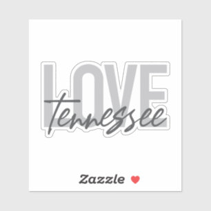 Modern, simple, chic, urban design Love Tennessee