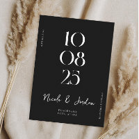 Modern Simple Chic Wedding