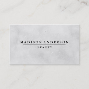 Modern Simple & Classic Beauty Business Card