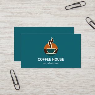 Modern Simple Coffee Shop business Card