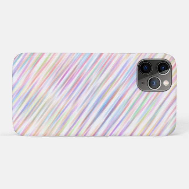 Modern Simple colourful line stripes Pattern  Case-Mate iPhone Case (Back (Horizontal))