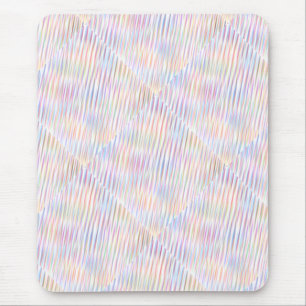 Modern Simple colourful line stripes Pattern  Mouse Pad