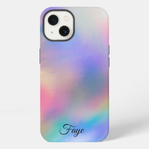 Modern Simple Colourful rainbow gradient galaxy se iPhone 13 Case