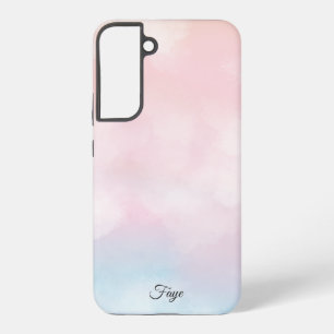 Modern Simple Colourful rainbow gradient galaxy se Samsung Galaxy Case