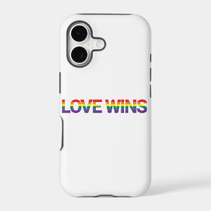 Modern, simple, colourful, vibrant design Love Win