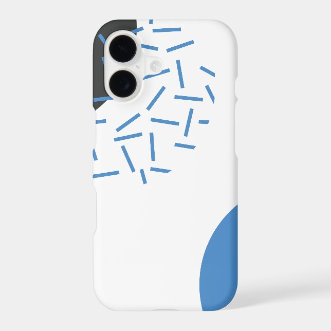 Modern, simple, cool, abstract, graphic pattern (Back)