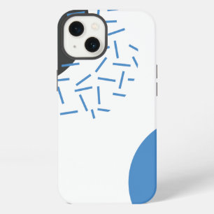 Modern, simple, cool, abstract, graphic pattern iPhone 13 case