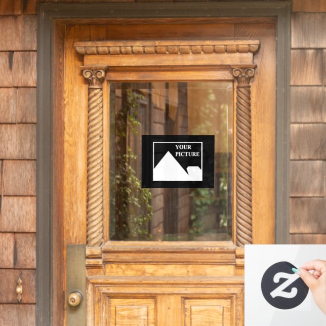 Modern Simple Create Your Own Wedding Picture (Home Door)